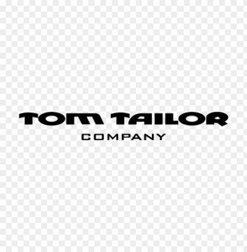 tom tailor company vector logo PNG graphics with transparent backdrop