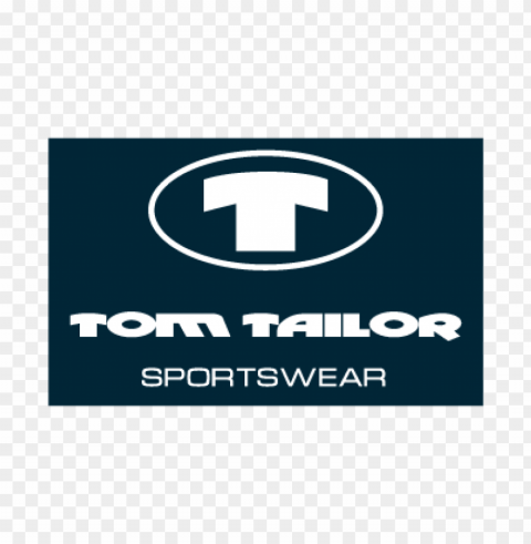 tom tailor sportswear vector logo PNG graphics with clear alpha channel selection