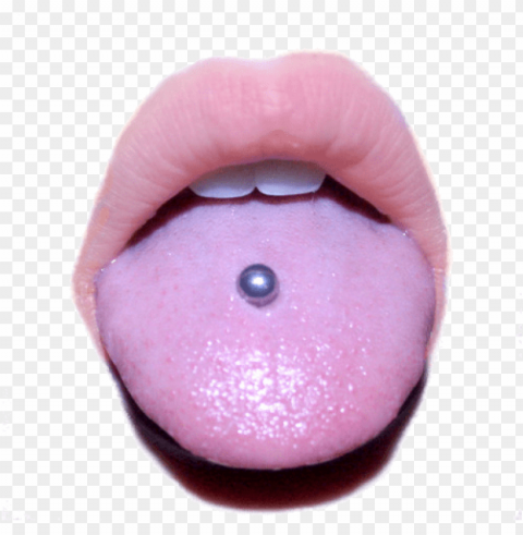 tongue PNG transparent images for social media