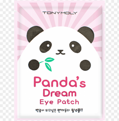 tonymoly panda's dream eye patch PNG graphics with clear alpha channel collection