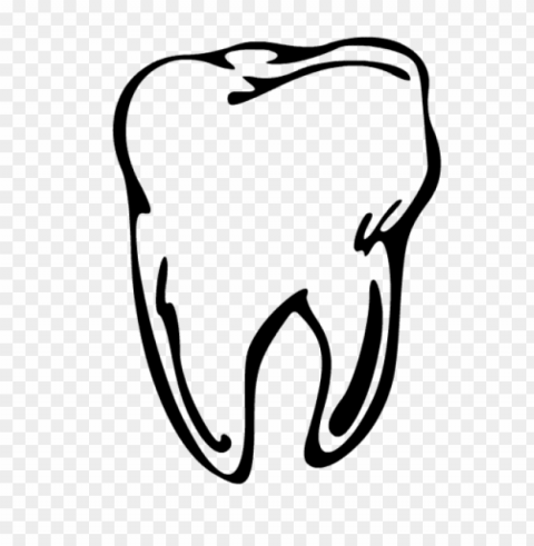 tooth PNG with no background required