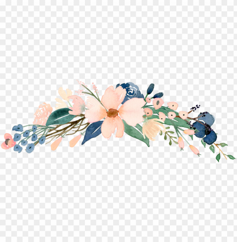 top bouqet - free printable watercolor flowers Transparent PNG photos for projects PNG transparent with Clear Background ID f80e6d6a