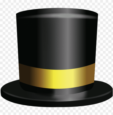 top hat emoji Isolated Graphic Element in Transparent PNG PNG transparent with Clear Background ID 149fc96a