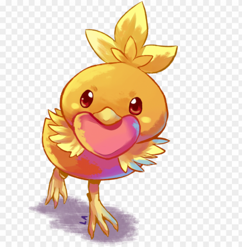 torchic heart by raclemore - cartoo High-resolution transparent PNG images