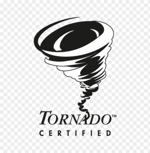 tornado certified vector logo free download PNG for digital art