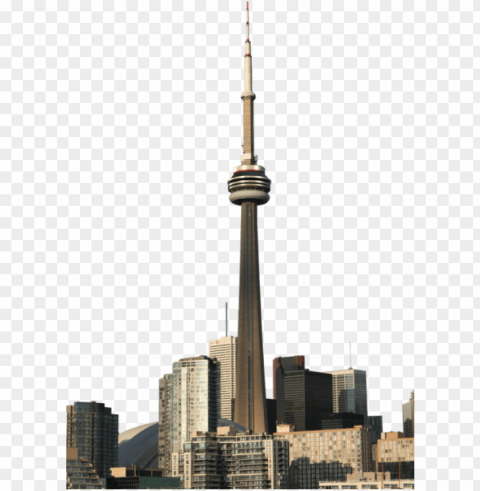 toronto cn tower - cn tower no PNG Graphic Isolated on Clear Background