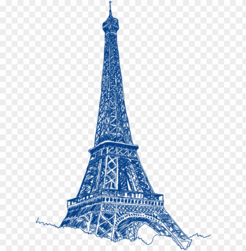 torre eiffel desenho PNG Isolated Object with Clear Transparency PNG transparent with Clear Background ID 0baf79ca