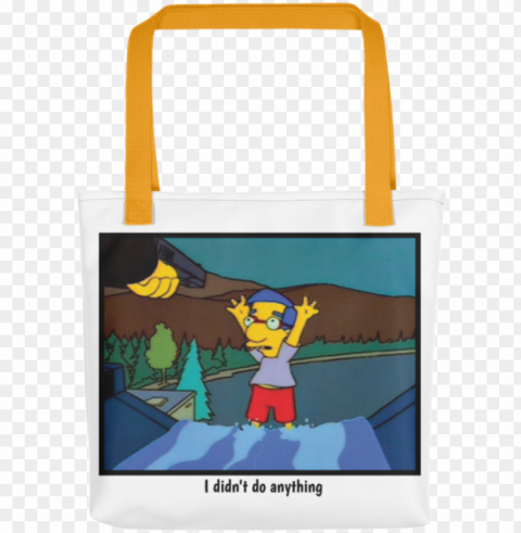 tote bag simpsons tshirt - tote ba PNG files with transparency