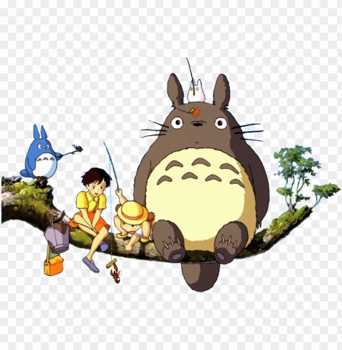 totoro PNG images with transparent elements