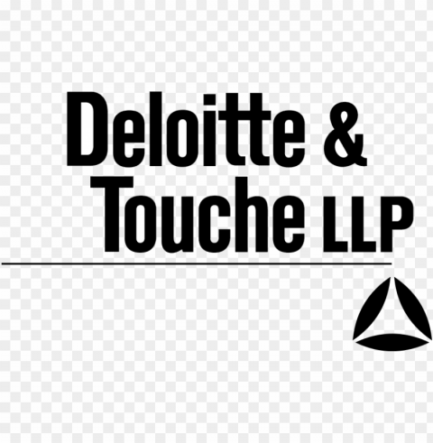 touche vector logo - deloitte & touche llp logo Clean Background Isolated PNG Character