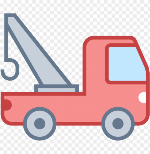 tow truck icon - red tow truck icon PNG files with no backdrop pack