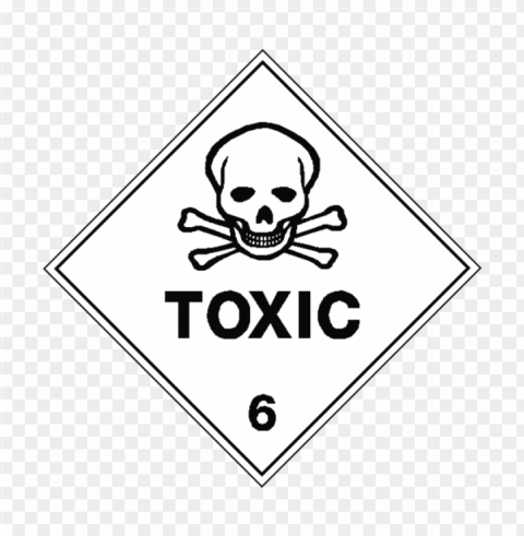 toxic dangerous goods si PNG with alpha channel for download