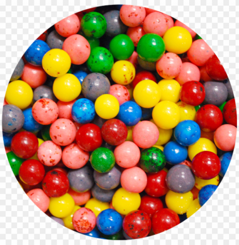 toxic waste sour smog balls candy - smog balls candy Transparent PNG Isolated Illustration