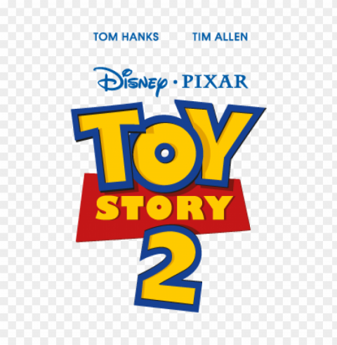 toy story 2 vector logo free download Transparent PNG Isolated Element with Clarity