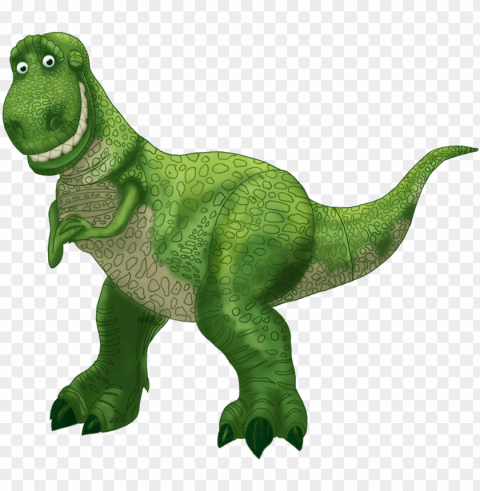 toy story rex the t rex dinosaur toy - rex toy story HighResolution PNG Isolated Artwork
