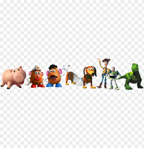 toy story toys clipart PNG Image Isolated on Transparent Backdrop