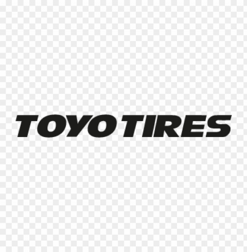 toyo tires vector logo Isolated Graphic on Transparent PNG