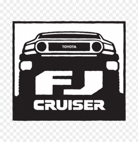 toyota fj cruiser eps vector logo free download PNG Isolated Design Element with Clarity
