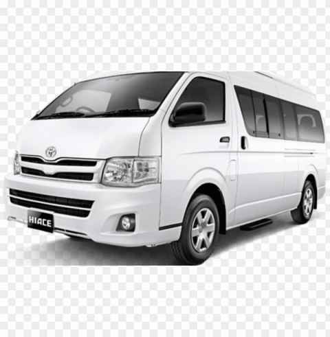 Toyota Hiace High Roof - Hi Ace Commuter PNG Graphics With Clear Alpha Channel Broad Selection