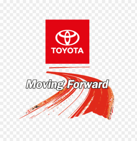toyota moving foward vector logo PNG with no background free download