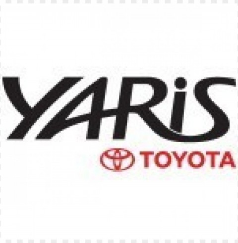 toyota yaris logo vector free download Isolated Artwork on Clear Transparent PNG