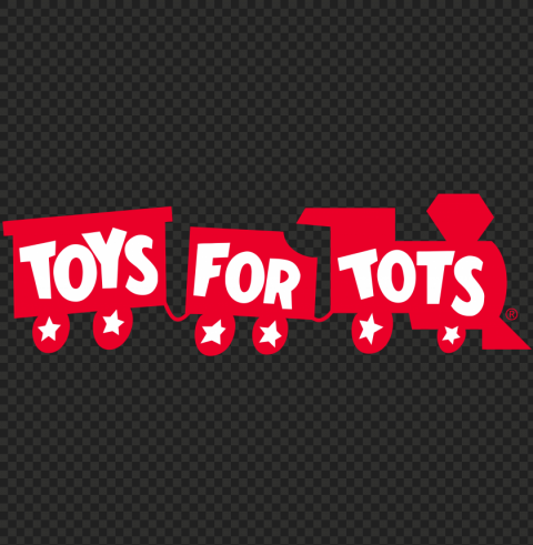 toys for tots logo Isolated Element on HighQuality PNG