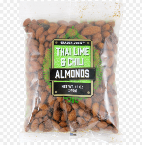 trader joe's thai lime & chili almonds - pinto beans Free PNG images with alpha channel compilation