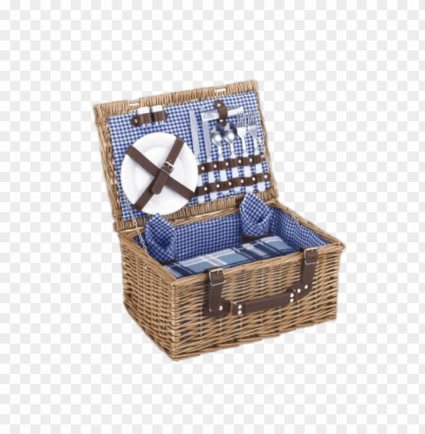 traditional picnic basket Isolated Artwork in HighResolution PNG