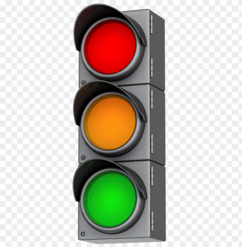 traffic light cars clear Transparent Background Isolated PNG Design Element