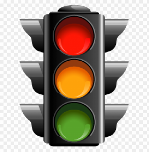 traffic light cars PNG with cutout background