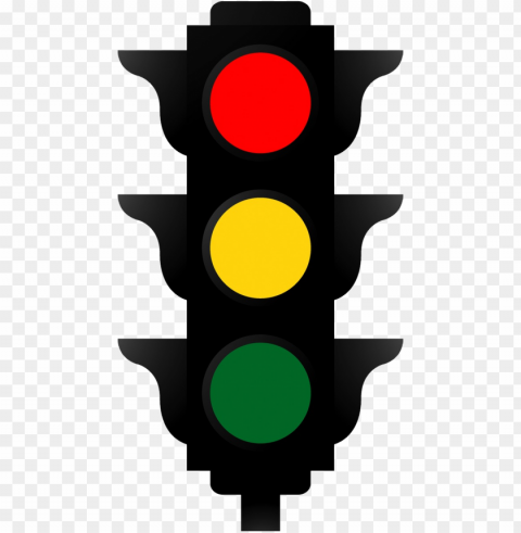 Traffic Light Cars Free Transparent Art PNG