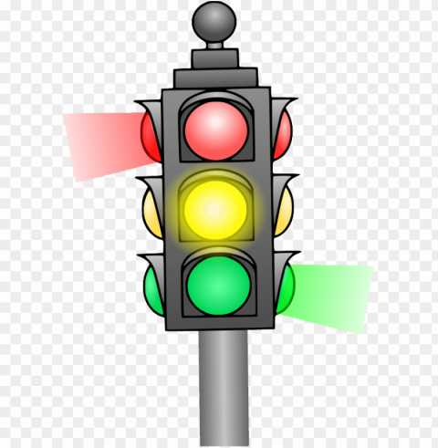 traffic light PNG images with transparent layering