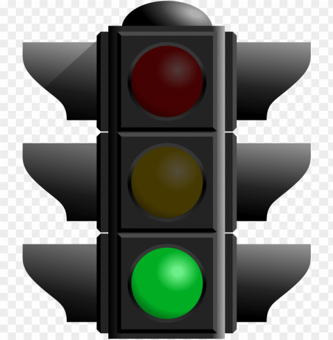 traffic light PNG Isolated Illustration with Clear Background