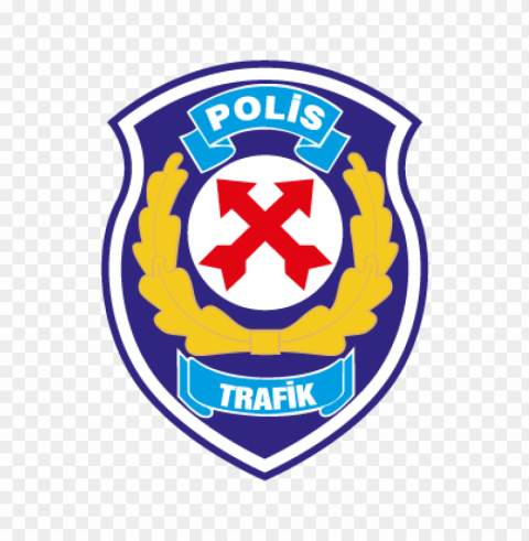 trafik polisi vector logo free download Transparent Background Isolation in PNG Image