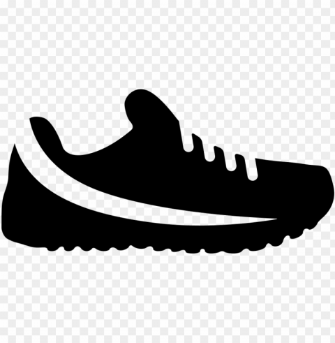 trail running shoe svg icon free- running shoes icon PNG transparent designs for projects