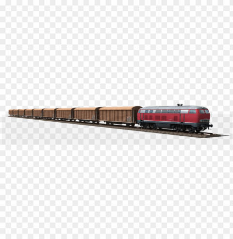 train Isolated Illustration in HighQuality Transparent PNG