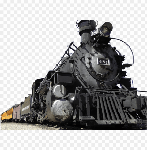 train Isolated Illustration with Clear Background PNG