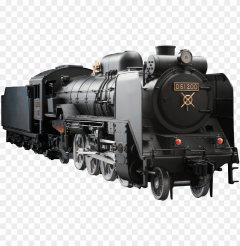 train Isolated Item on Clear Background PNG