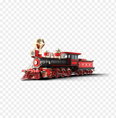 train Isolated Item on HighQuality PNG
