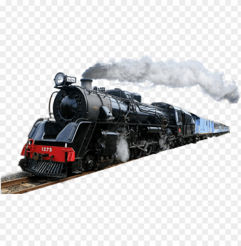train Isolated Item on Transparent PNG Format