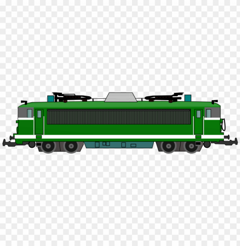 train Isolated Item with Transparent Background PNG