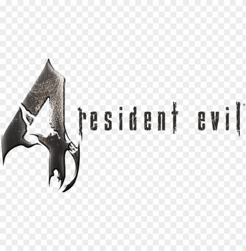 trainer resident evil 4 pc game version - resident evil 4 logo PNG with no background diverse variety