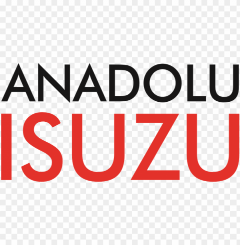 Training Sponsored By - Anadolu Isuzu Logo Isolated Item With HighResolution Transparent PNG