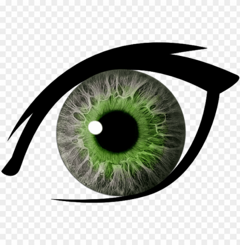 transparent background horror eyes Isolated PNG Item in HighResolution