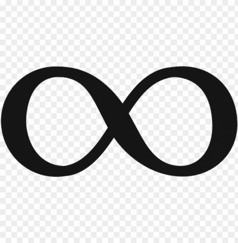  infinity sign Transparent background PNG stock