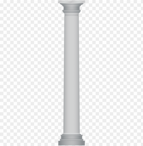 transparent pillars transparent Clean Background Isolated PNG Illustration