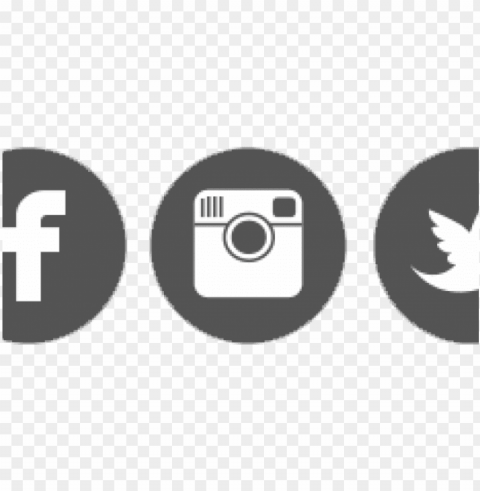 transparent background social media icons PNG for t-shirt designs