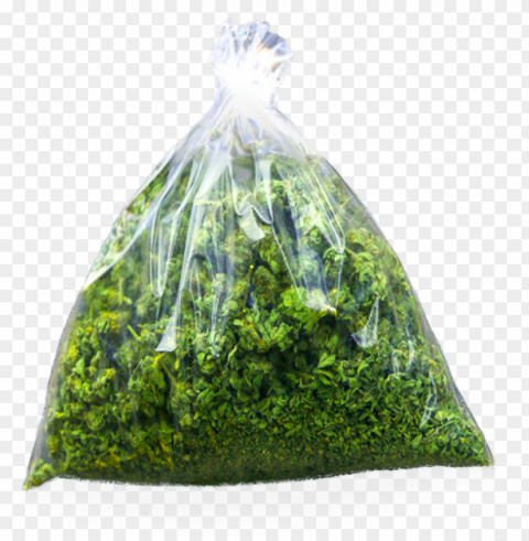 transparent bags of weed PNG images for editing