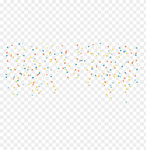 Transparent Confetti Clear Background PNG Isolation