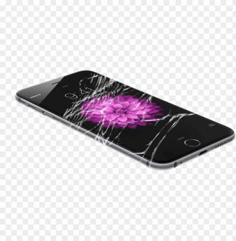  crack mobile glass - iphone 6 s display broke PNG transparent photos for design